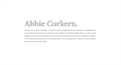 Desktop Screenshot of abbiecorkern.com